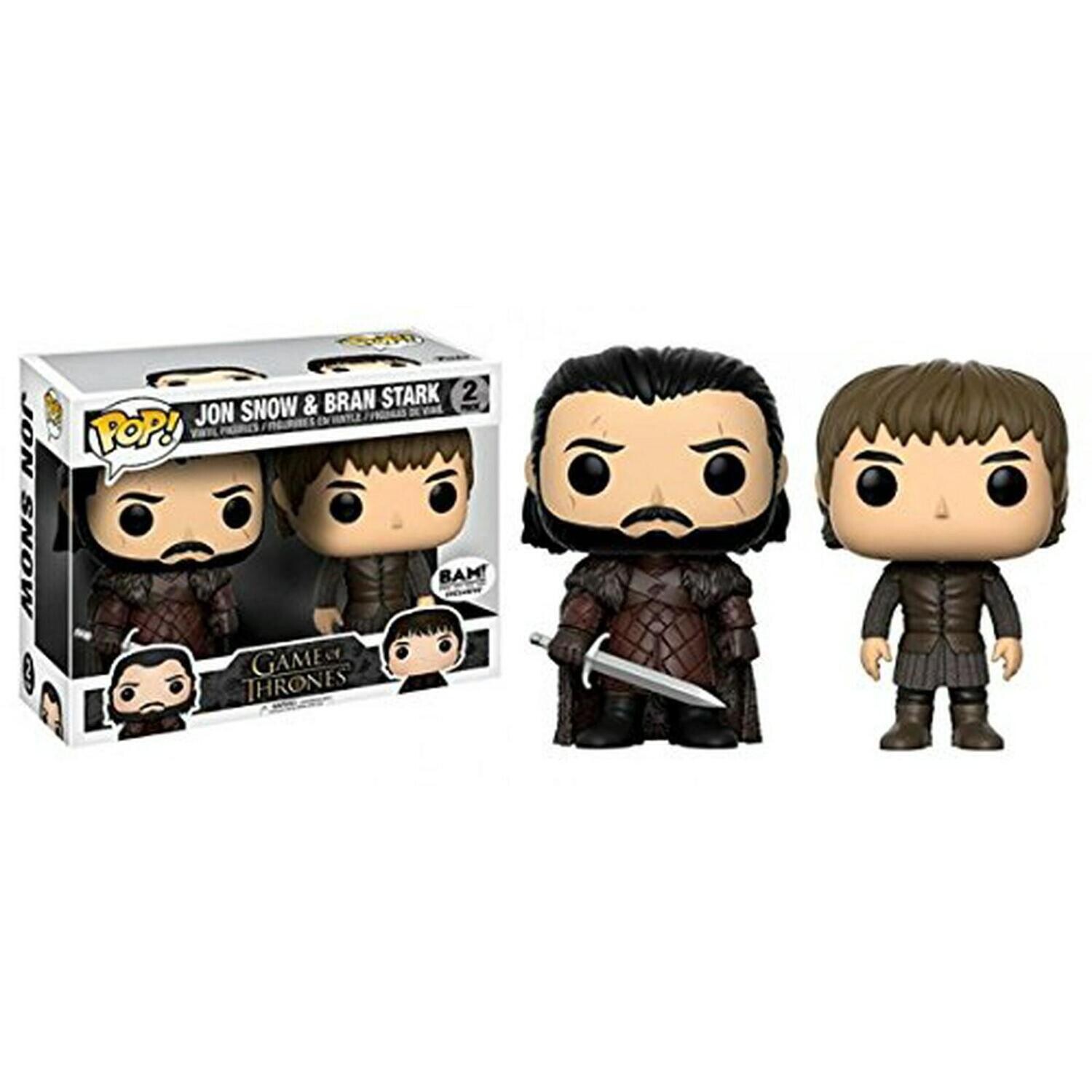 JON SNOW &amp; BRAN STARK