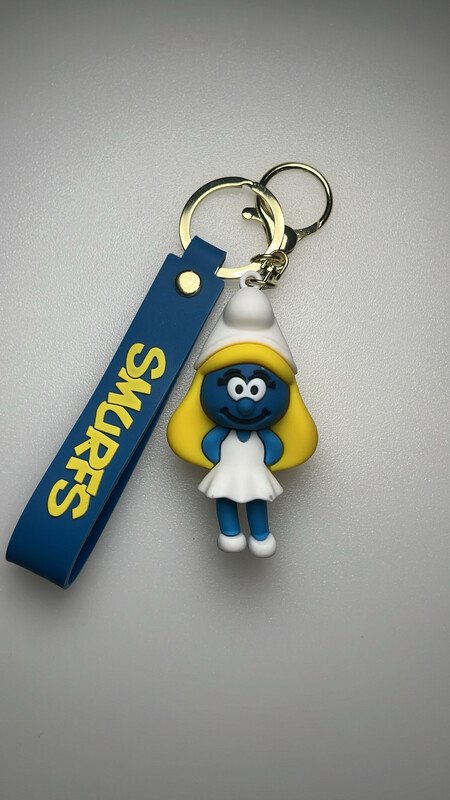 _Keychain Smurfs
