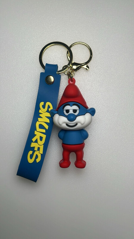 _Keychain Smurfs
