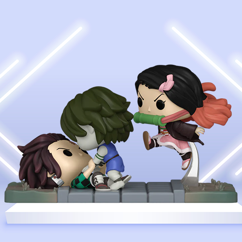 TANJIRO &amp; NEZUKO VS. TEMPLE DEMON