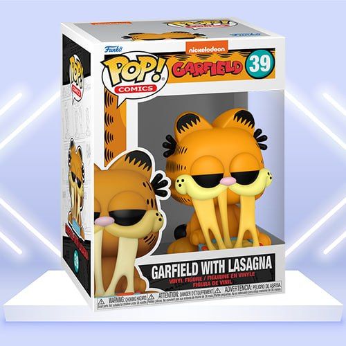 GARFIELD WITH LASAGNA