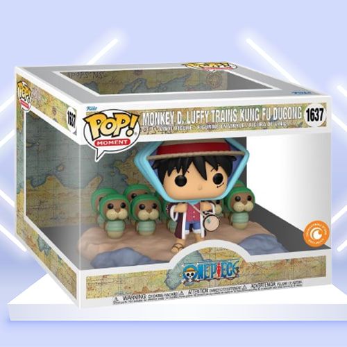 MONKEY D.LUFFY TRAINS KUNG FE DUGONG