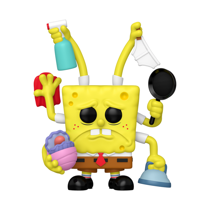 Spongebob CLEANING