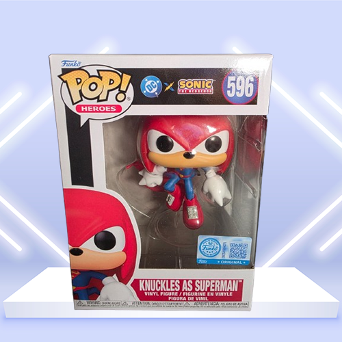 KNUCKLES AS SUPERMAN