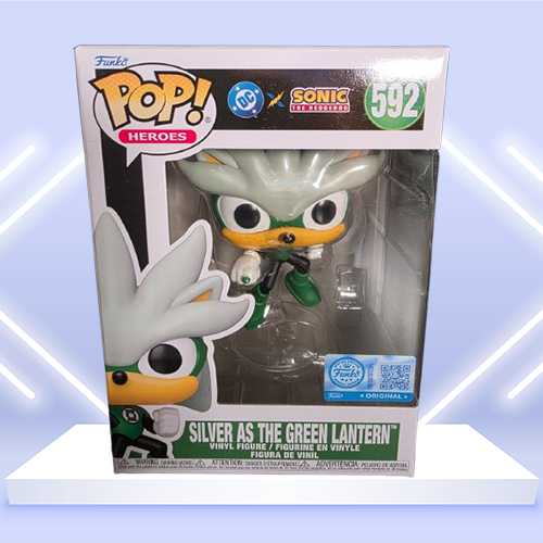 SILVER AS THE GREEN LANTERN