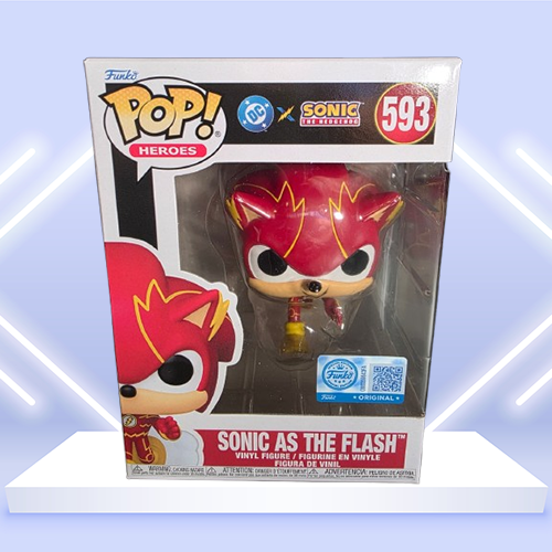 SONIC AS THE FLASH