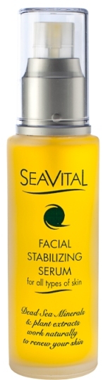 FACIAL STABILIZING SERUM WITH VITAMINS C & E for all types of skin  - 30 ml