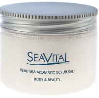 DEAD SEA AROMATIC SCRUB SALT with oils - 500 ml