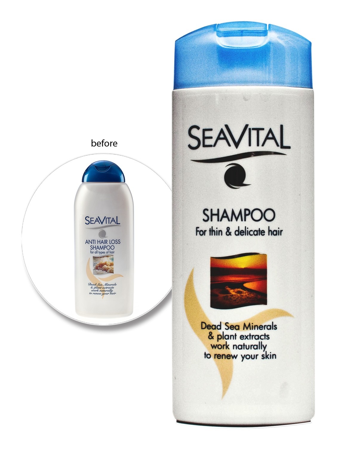 SHAMPOO for thin& delicate hair - 400 ml