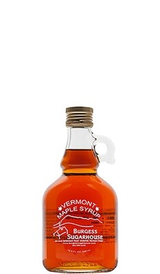 One - 500ml (16.9 fl oz, slightly more than a pint) Glass Jugs of Pure Vermont Maple Syrup