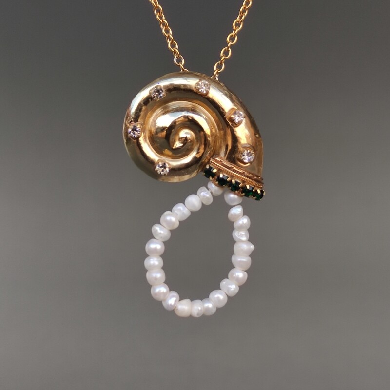 Snail Necklace