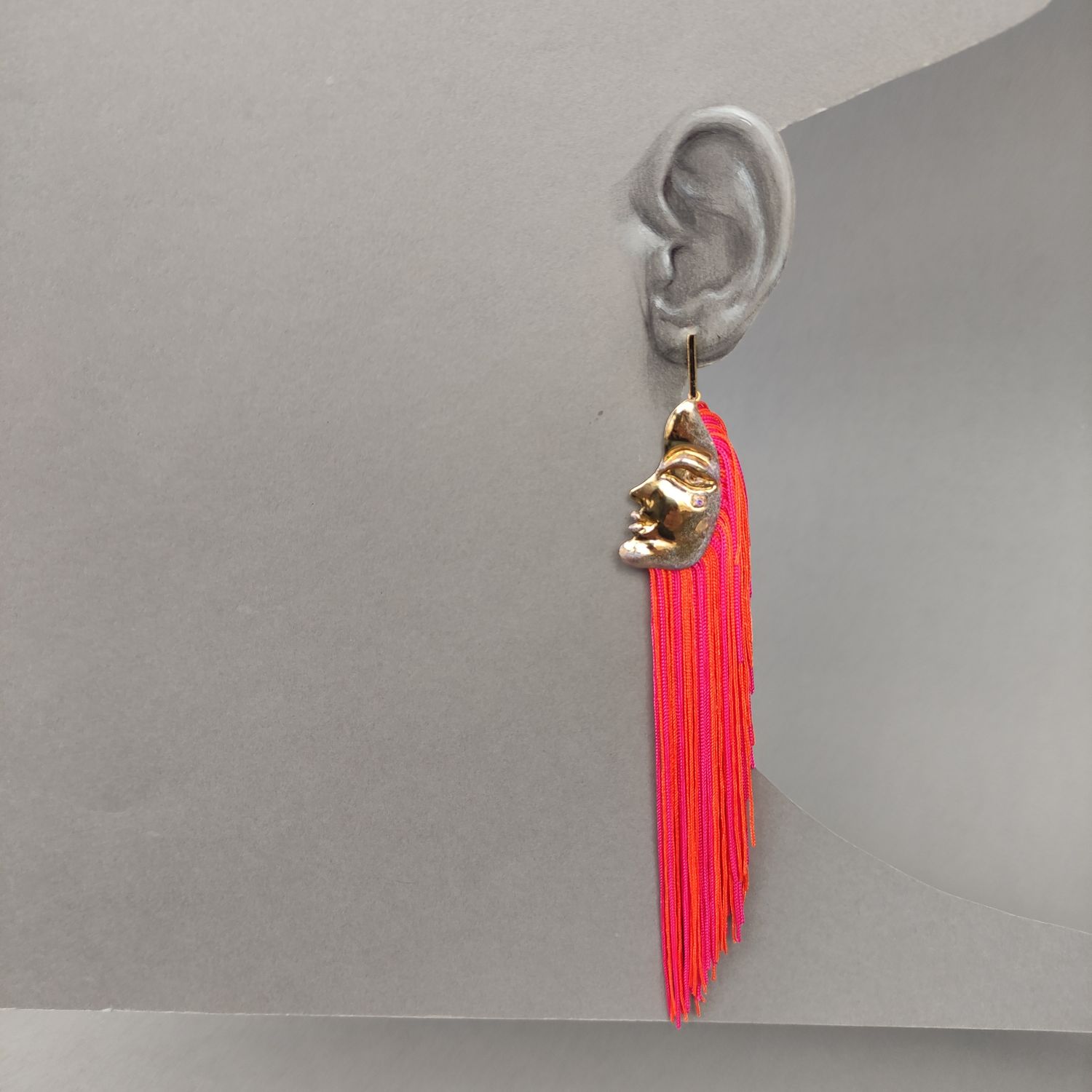 Long Earrings 2 Faces