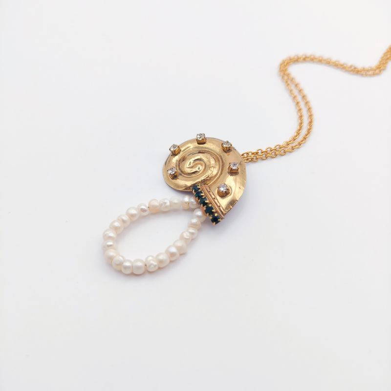 Snail Necklace