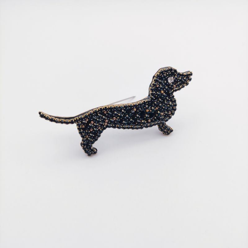 Hotdog Brooch