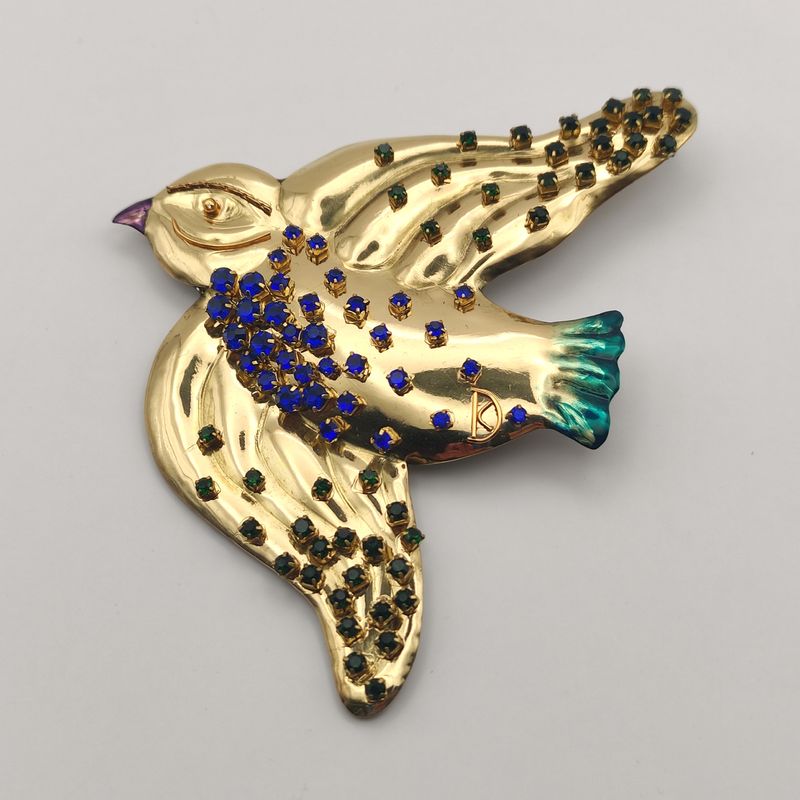 Dove Brooch
