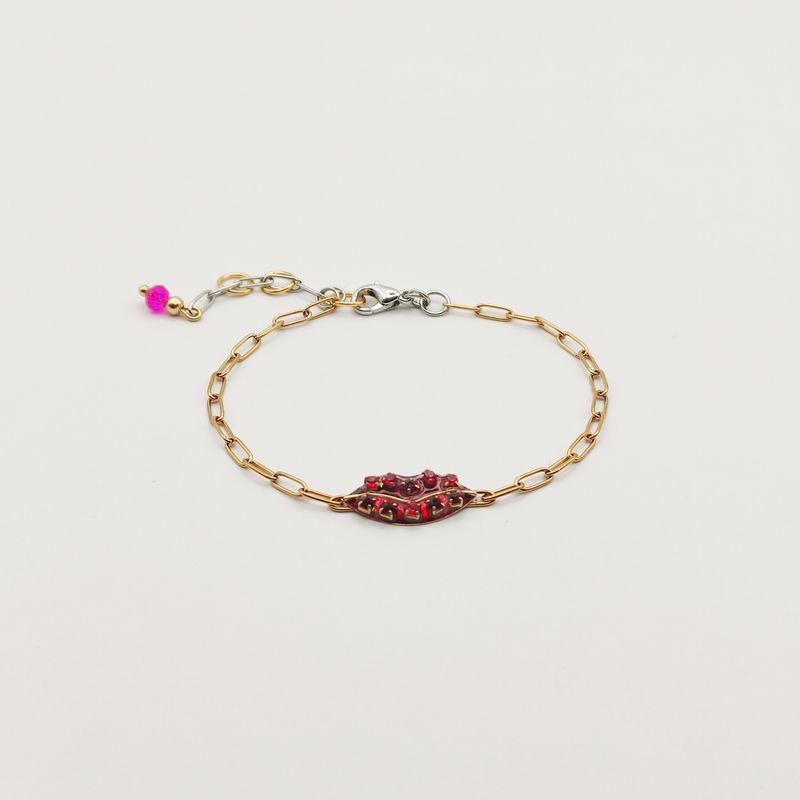Lips Bracelet