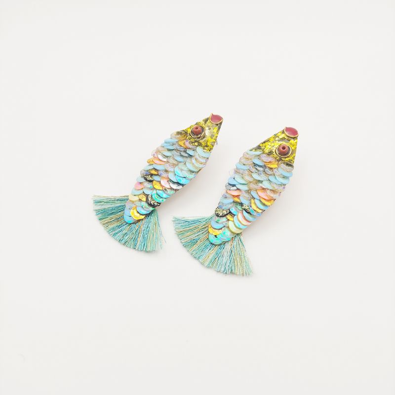 Caribbean Fish Earrings