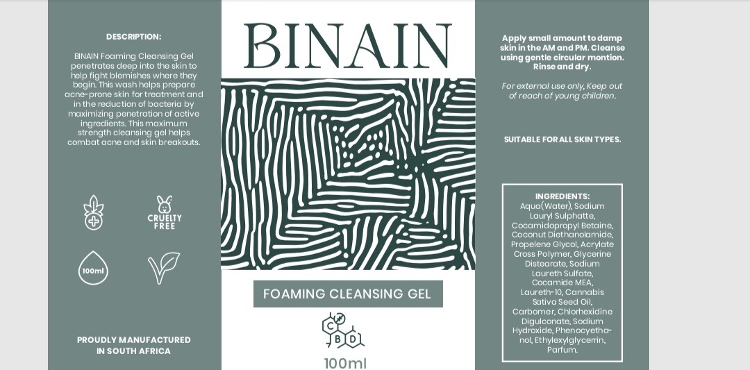 Foaming Cleansing Gel +CBD