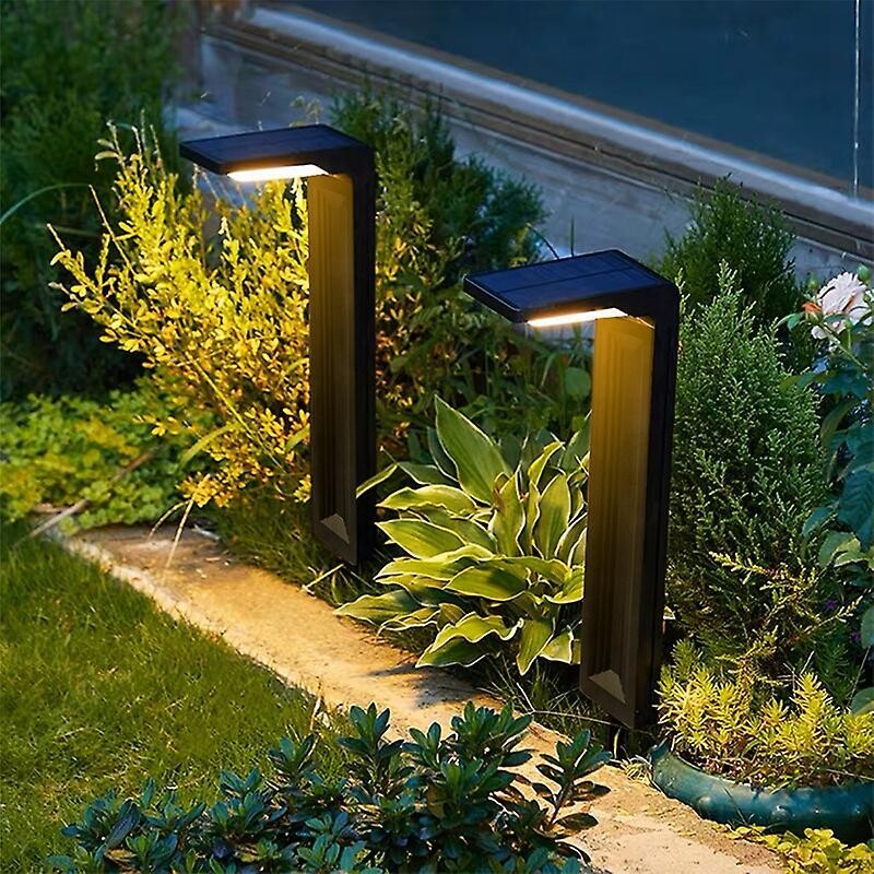 FARO CON PANNELLO SOLARE 30 LED 20W LUCE PER GIARDINO SENTIERO PICCHETTO FARETTO