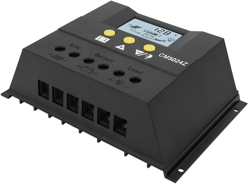 Regolatore di Carica Solare PWM 12/24V 50A