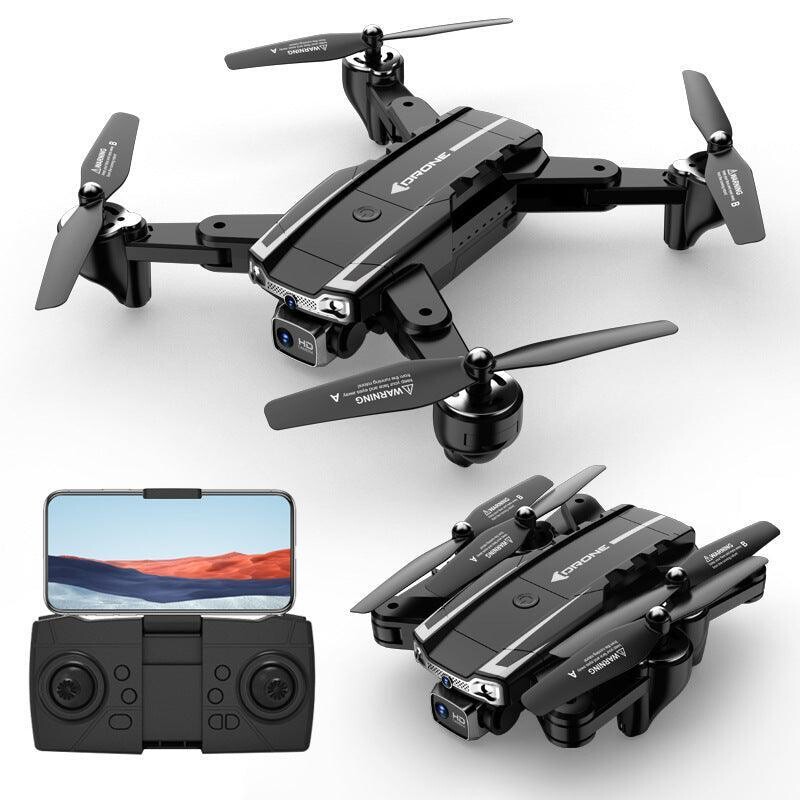 Drone con Doppia Telecamera Quadricottero Pieghevole Tascabile FPV WiFi 2.4 GHZ (CON BORSA) motori Brushless