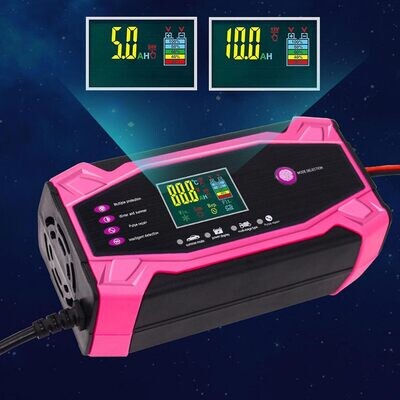 Caricabatterie Auto 12V 24V fino a 150A Rigenera Ripara Batteria Moto Camper AGM