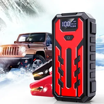 Booster Jump Starter 600A 20000mAh Avviatore Emergenza Batteria Auto Moto Litio Powerbank