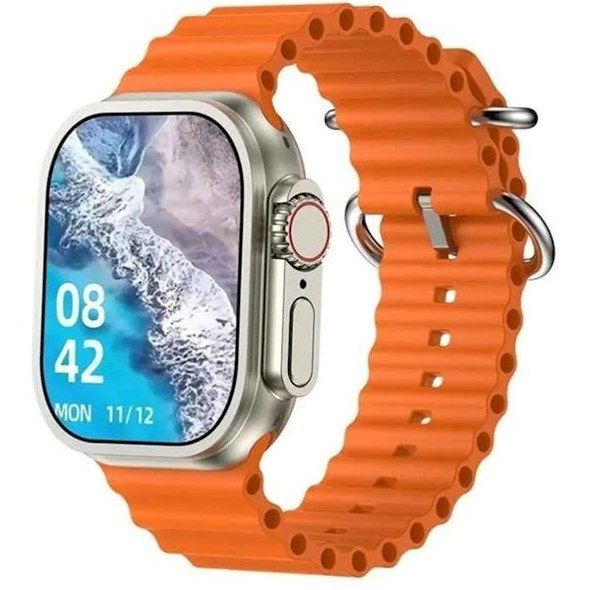 Z77 Ultra Orologio Smartwatch Display Grande da 2.1&#39;&#39; Uomo Donna, Monitor Battito Pressione Sp02 Sport Sonno e Salute notifiche di tutte le APP  Telefonate Bluetooth tracker Android e iOS