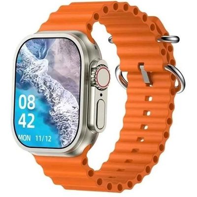 Z77 Ultra Orologio Smartwatch Display Grande da 2.1&#39;&#39; Uomo Donna, Monitor Battito Pressione Sp02 Sport Sonno e Salute notifiche di tutte le APP  Telefonate Bluetooth tracker Android e iOS