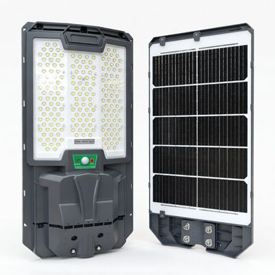 Lampione ad Energia Solare 1000W con sensore di Movimento 252 LED SMD in perle, alta luminosità e durata