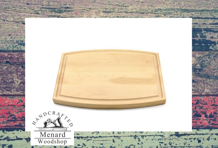 Arched Wood with Juice Groove