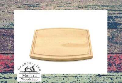 Arched Wood with Juice Groove