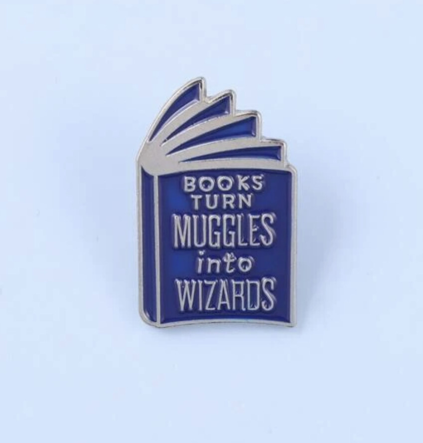 Pin Books turn Muggles into Wizards