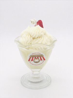 Vanilla Scented Ice Cream Candle, SM Sundae