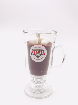 Hot Cocoa Scented Mug Candle, Medium