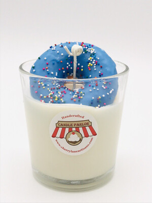 Blueberry Scented Donut & Milk Tumbler Candle
