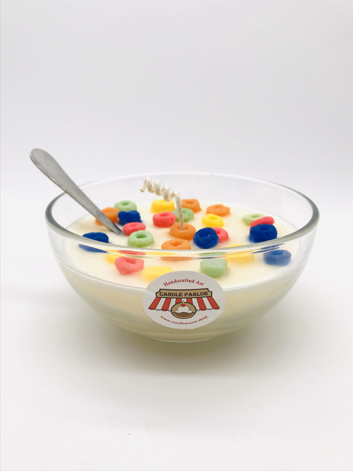 Vanilla Scented Cereal Candle, LG Bowl