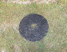 48" Rubber Mulch Tree Ring