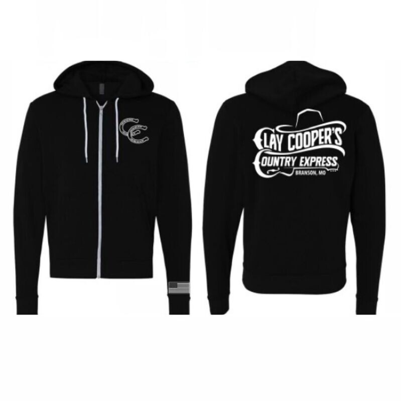 Clay Cooper Hoodie (black, heather maroon, and heather stone)