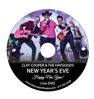 Clay Cooper & the Haygoods New Year's Eve Live DVD