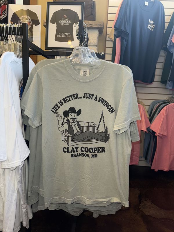 "Life is Better" T-Shirt in Bay