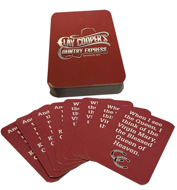 Clay Cooper Deck of Cards