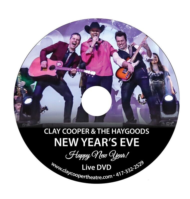 LIVE SHOW DVD: Clay-Goods NYE