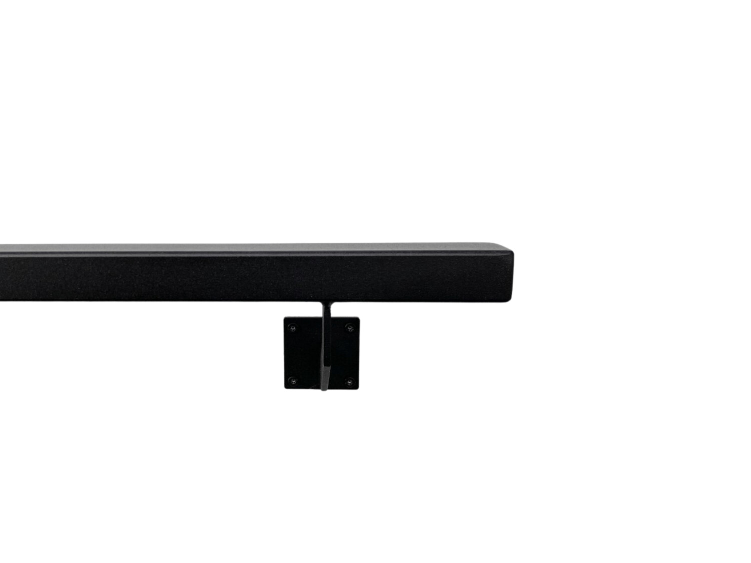 Stalen trapleuning vierkant - 30 x 30 mm