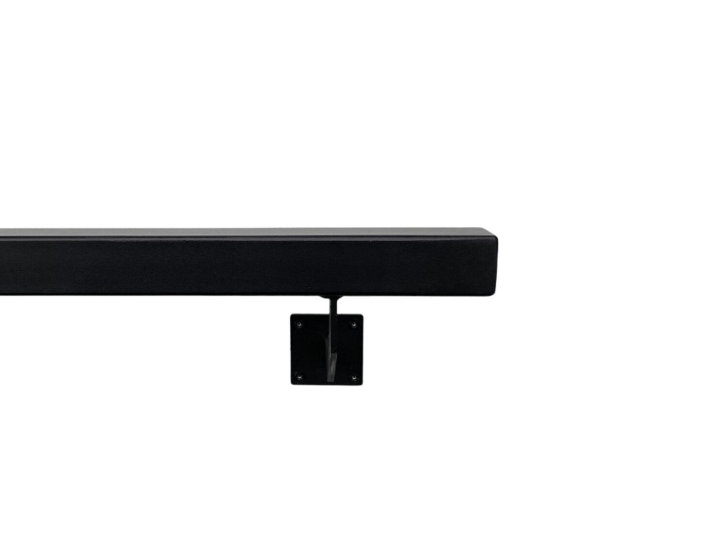 Stalen trapleuning vierkant - 50 x 50 mm
