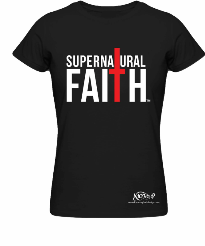 Supernatural Faith T-Shirt (Black) Supernatural Faith T-Shirt (Black)