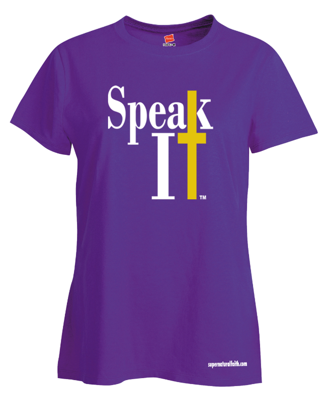 Speak It T-Shirt - Purple/Gold Speak It T-Shirt - Purple/Gold