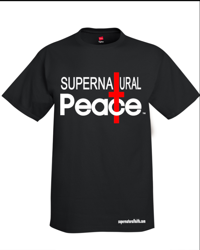 Supernatural Peace T-Shirt (Black) Supernatural Peace T-Shirt (Black)
