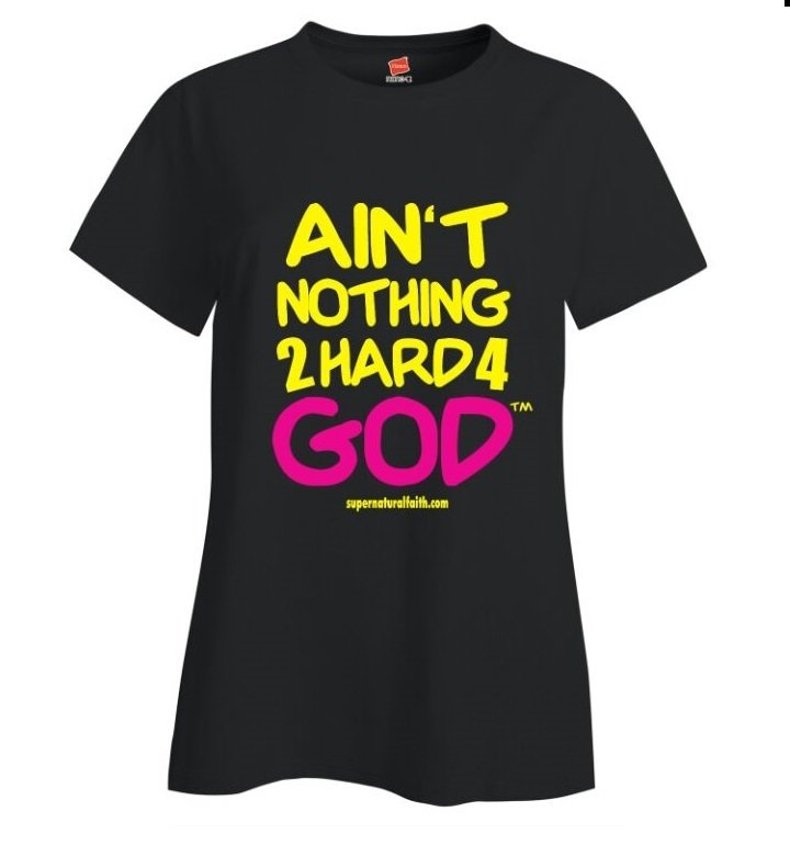 Ain't Nothing 2 Hard 4 God (Black/Pink) Ain't Nothing 2 Hard 4 God (Black/Pink)