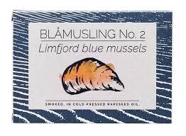 Fangst Limfjord Blue Mussels (Smoked in Cold Pressed Rapeseed Oil) - Denmark